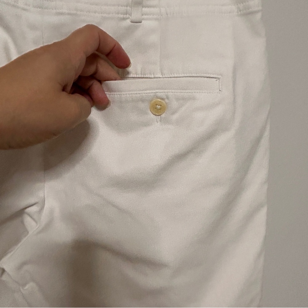 Lauren Ralph Lauren Women’s 4P white cropped wide leg pants preppy office READ - Picture 7 of 10